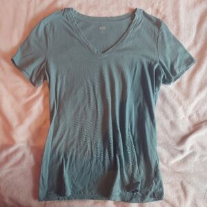 a.n.a Green Fitted Short Sleeve Tee